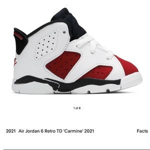 jordan carmine 6 infant